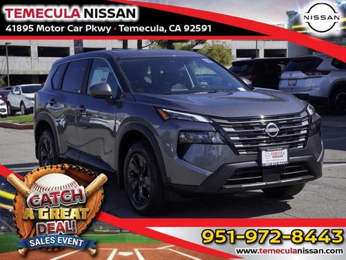 Gun Metallic 2026 Nissan Rogue SV