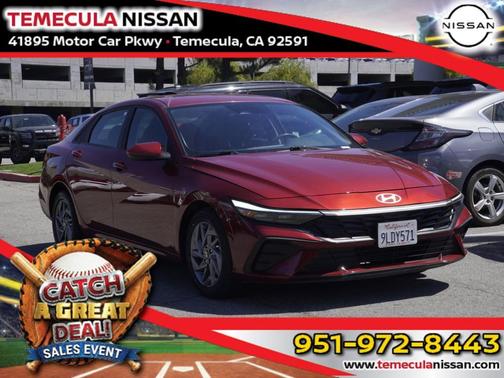 Red 2024 Hyundai ELANTRA SEL