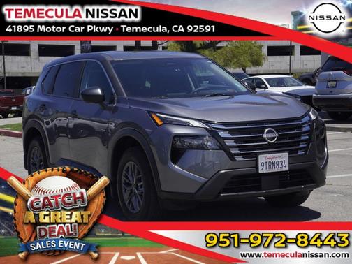 Gun Metallic 2025 Nissan Rogue S