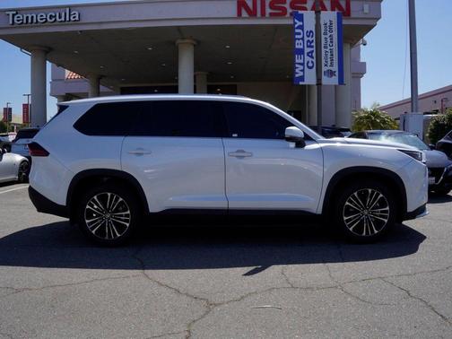 Wind Chill Pearl 2025 Toyota Grand Highlander Hybrid MAX Platinum