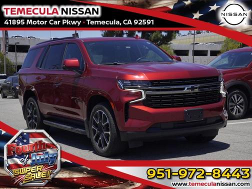 Cherry Red Tintcoat 2022 Chevrolet Tahoe RST