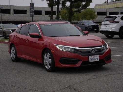Red Alert 2017 Honda Civic LX