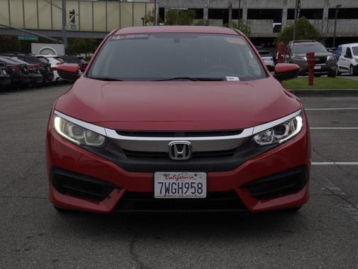 Red Alert 2017 Honda Civic LX