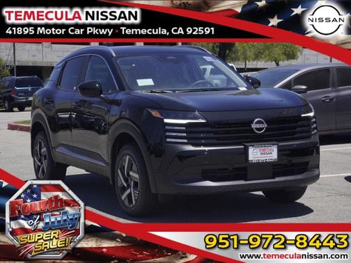 Super Black 2026 Nissan Kicks SV
