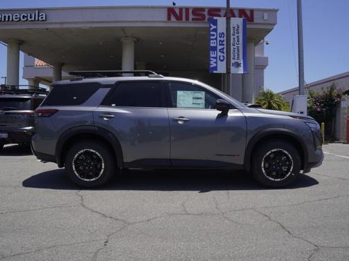 Gun Metallic 2026 Nissan Pathfinder Rock Creek