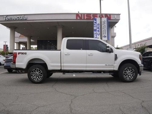 White Platinum Clearcoat Metallic 2019 Ford F-250 Lariat