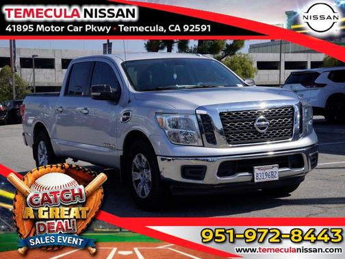 Brilliant Silver Metallic 2017 Nissan Titan SV