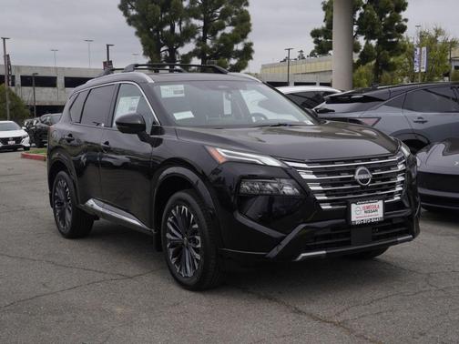 Black 2026 Nissan Rogue Platinum