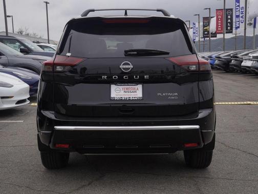 Black 2026 Nissan Rogue Platinum
