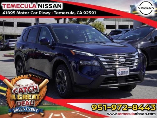 Deep Ocean Blue 2025 Nissan Rogue SV