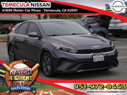 Gravity Gray 2022 Kia Forte LXS