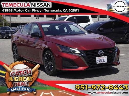Scarlet Ember 2024 Nissan Altima 2.5 SR