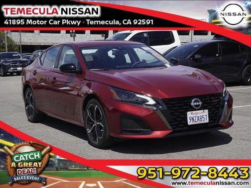 Scarlet Ember 2024 Nissan Altima 2.5 SR