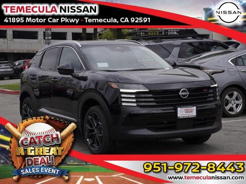 Super Black 2026 Nissan Kicks SR