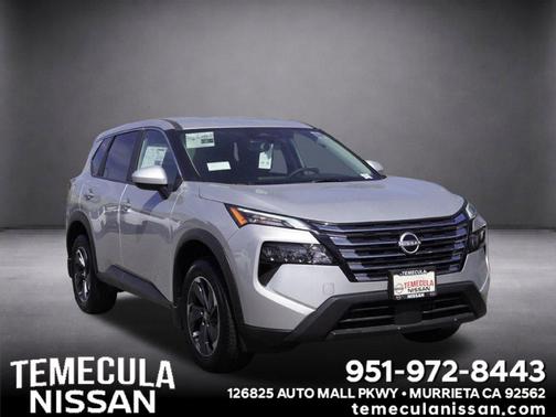 Brilliant Silver Metallic 2025 Nissan Rogue SV