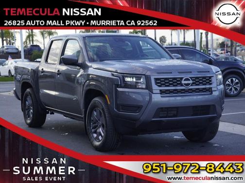 Gun Metallic 2026 Nissan Frontier SV