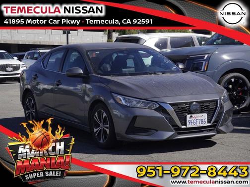 Gun Metallic 2023 Nissan Sentra SV