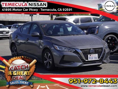 Gun Metallic 2023 Nissan Sentra SV