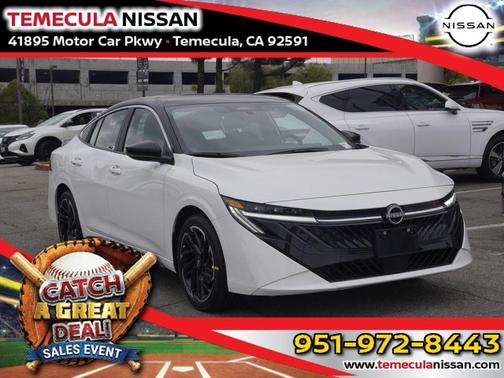 White 2026 Nissan Sentra SR