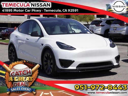 White 2022 Tesla Model Y Performance