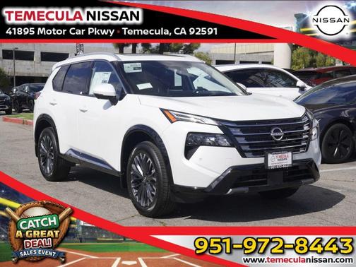 Everest White P 2026 Nissan Rogue Platinum