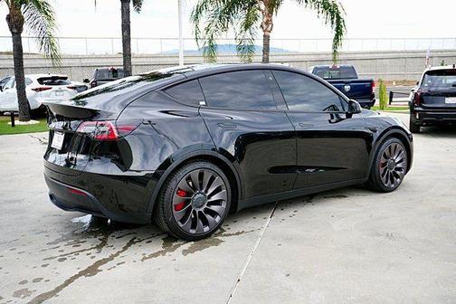 Black 2021 Tesla Model Y Performance