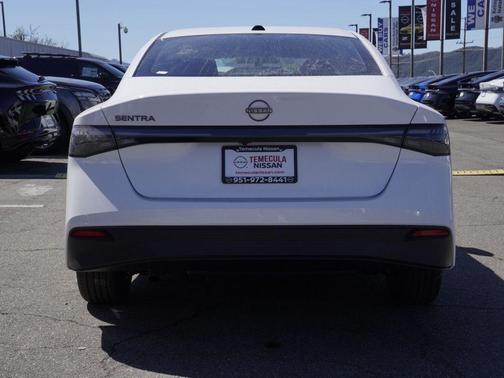 Cloud White 2026 Nissan Sentra SV