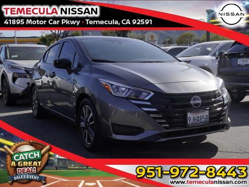 Gun Metallic 2023 Nissan Versa S