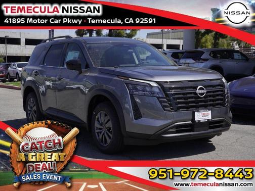 Gun Metallic 2026 Nissan Pathfinder SV