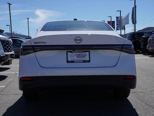 Cloud White 2026 Nissan Sentra SV