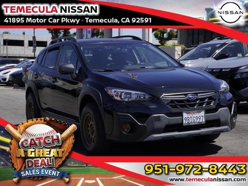 Crystal Black Silica 2022 Subaru Crosstrek Sport