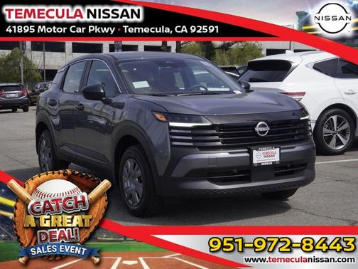 Gun Metallic 2026 Nissan Kicks S