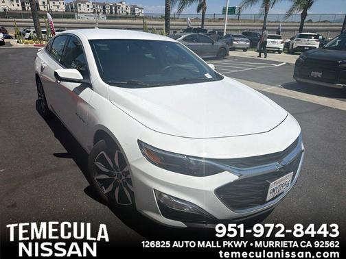 Summit White 2025 Chevrolet Malibu RS