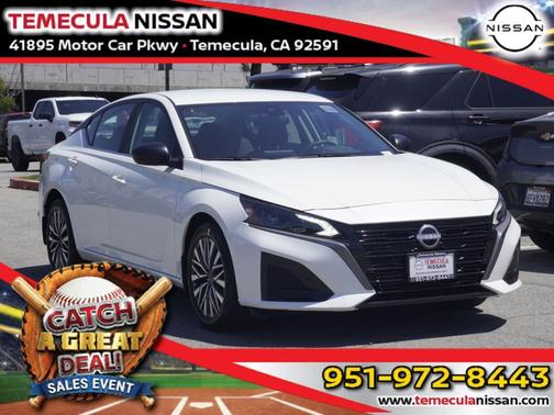 White 2026 Nissan Altima SV