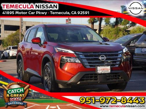 Scarlet Ember 2026 Nissan Rogue SV