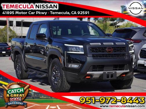 Black 2026 Nissan Frontier PRO-X