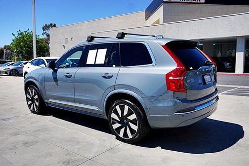 Gray Metallic 2023 Volvo XC90 Recharge Plug-In Hybrid T8 Ultimate Bright Theme 7-Seater