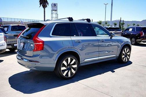 Gray Metallic 2023 Volvo XC90 Recharge Plug-In Hybrid T8 Ultimate Bright Theme 7-Seater