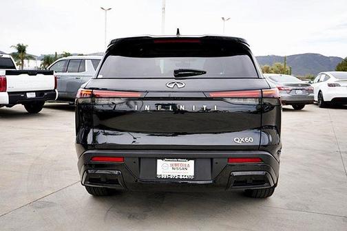 Diamond Black 2024 INFINITI QX60 Luxe