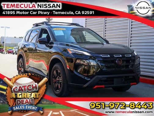Black 2025 Nissan Rogue Rock Creek