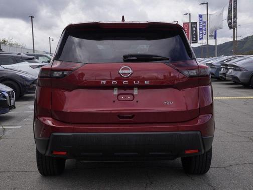 Scarlet Ember 2025 Nissan Rogue SV