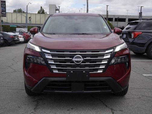 Scarlet Ember 2025 Nissan Rogue SV