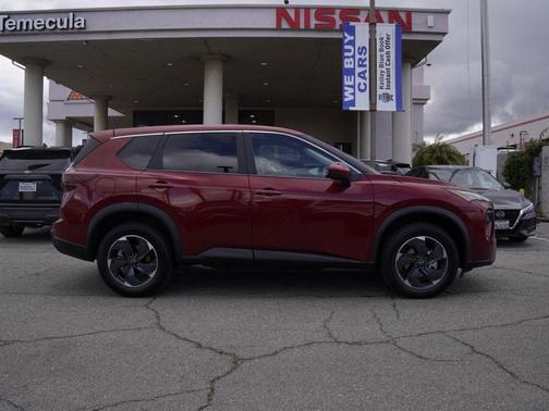 Scarlet Ember 2025 Nissan Rogue SV