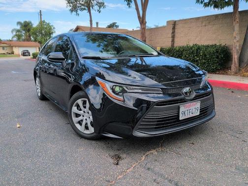 Midnight Black Metallic 2024 Toyota Corolla LE