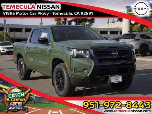 Green 2026 Nissan Frontier SV