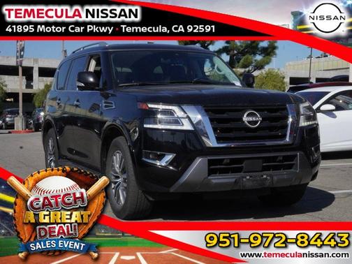 Super Black 2024 Nissan Armada SL