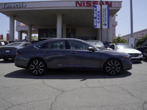 Gray Metallic 2024 Honda Accord Hybrid Touring