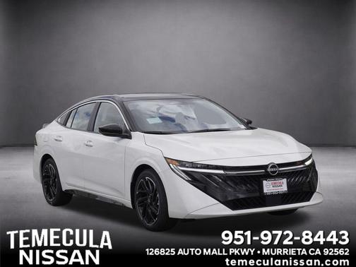 White 2026 Nissan Sentra SR