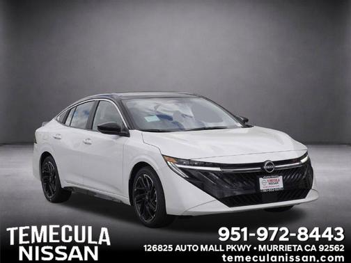 White 2026 Nissan Sentra SR