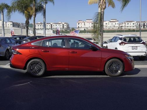 Scarlet Ember 2026 Nissan Sentra SV